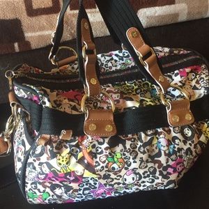 Tokidoki Leo print Serena Satchel