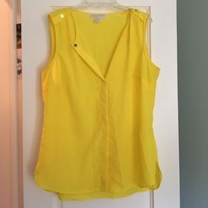 Michael Kors yellow tank