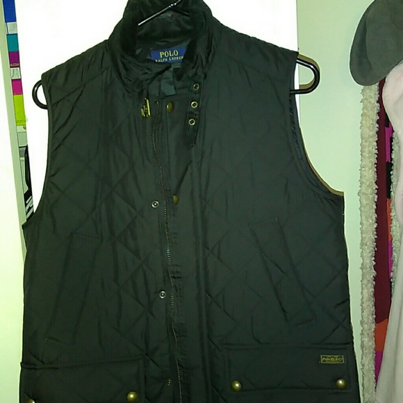 Black Polo Vest