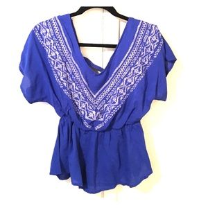 Sexy open back blouse!