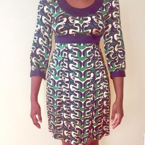 Diane von Furstenberg DVF silk dress