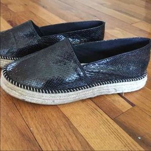 JustFab espadrille flats