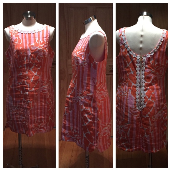 lilly pulitzer giraffe print dress - Picture 2 of 4