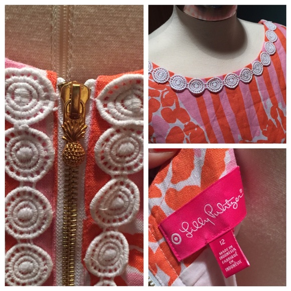 lilly pulitzer giraffe print dress - Picture 3 of 4