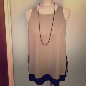 Beautiful two tone flowy top