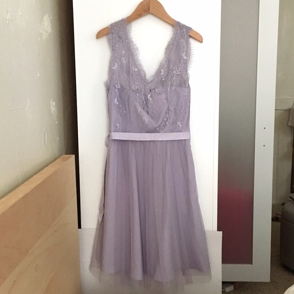 bhldn Lina Lavender Dress