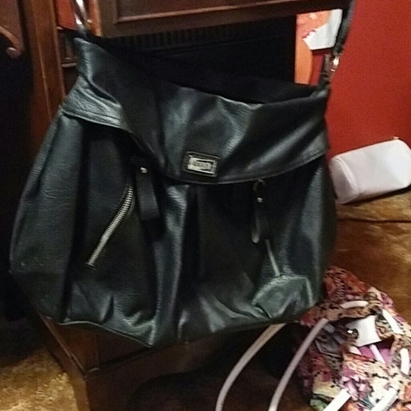 Black elle purse