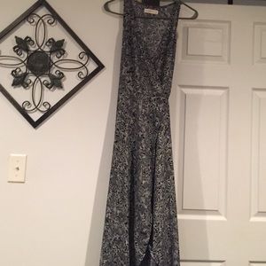 Abercrombie wrap around short front long back.