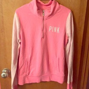 Quarter Zip Pink