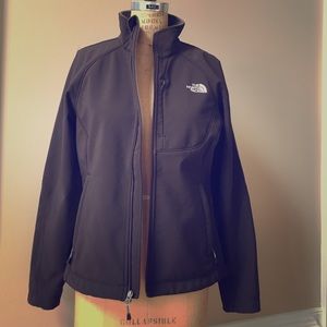 Brown North Face jacket