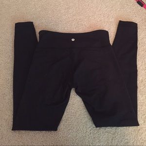 Lululemon Black Wunder Under Pant