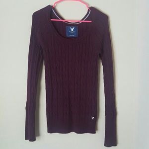 AE Cable Knit  Sweater