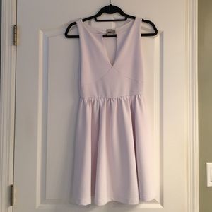 Asos white skater dress, size 4
