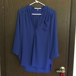 3/4 sleeve Hawthorn blouse