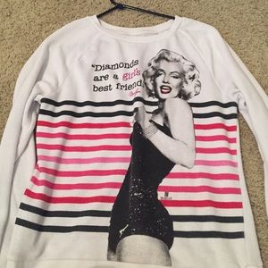 marilyn monroe sweatshirt