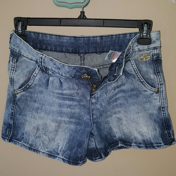 Eckored denim shorts size 5 i believe