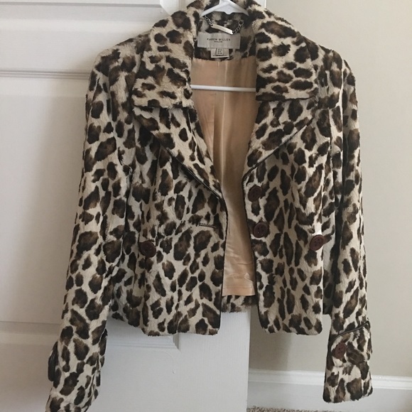 Karen Millen Faux Fur Coat