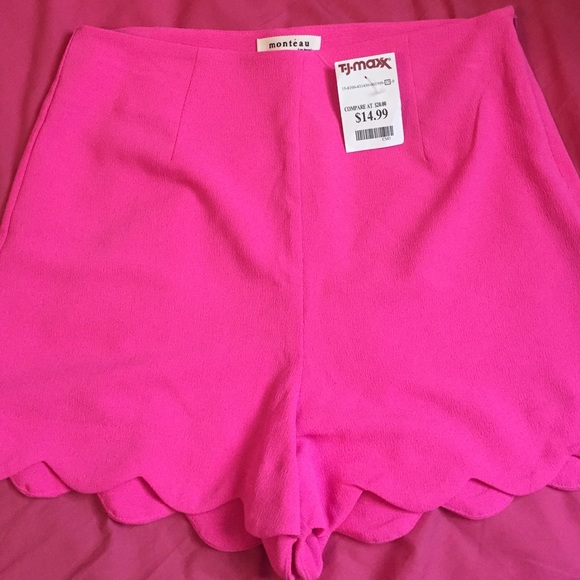 Pink dressy shorts