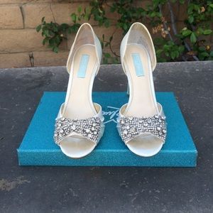 Betsy Johnson wedding shoes