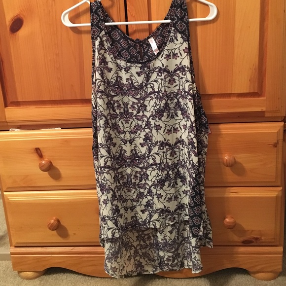 Purple tank top