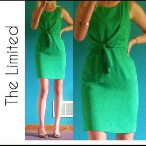 The Limited green sheath dress