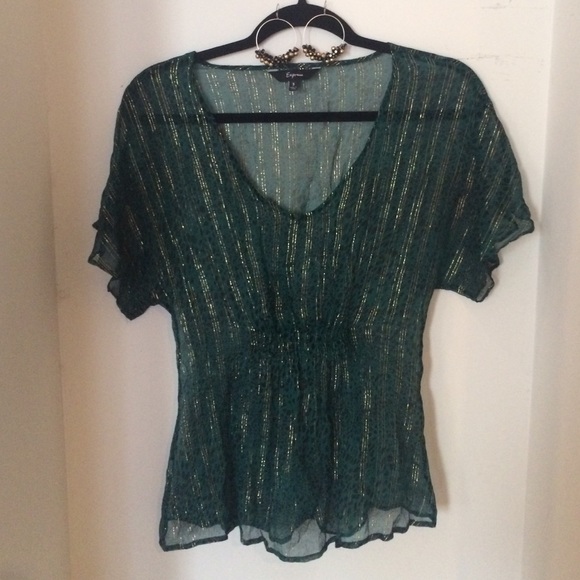 Express sheer top