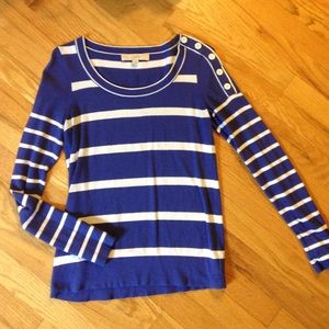 Loft striped sweater