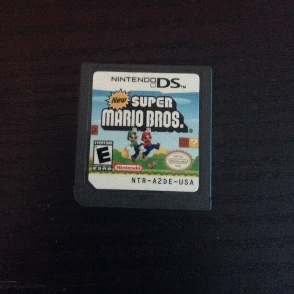Nintendo ds game! Super Mario Bros.