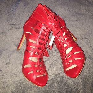 Vince Camuto strappy lace up gladiator heels
