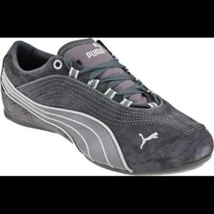Puma Soleil S grey suede shoes. Worn once.