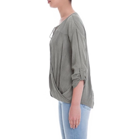 Surplice Neck Top - Picture 3 of 4