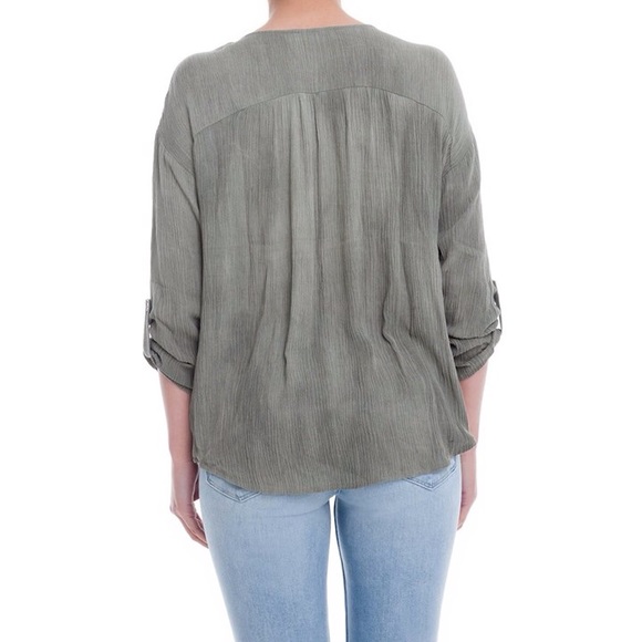 Surplice Neck Top - Picture 2 of 4