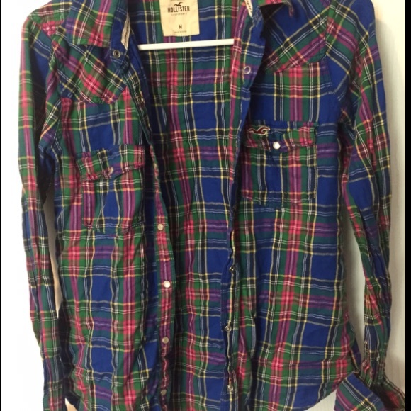 Hollister Plaid Flannel
