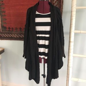 FP oversized draped sweater