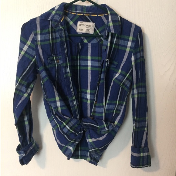 Aeropostale Plaid Flannel