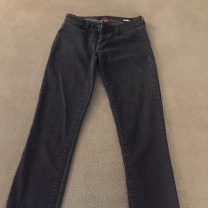 Arizona "super skinny" gray jeans, size 1.