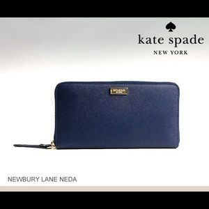 Kate Spade Newbury Lane Neda wallet French Navy