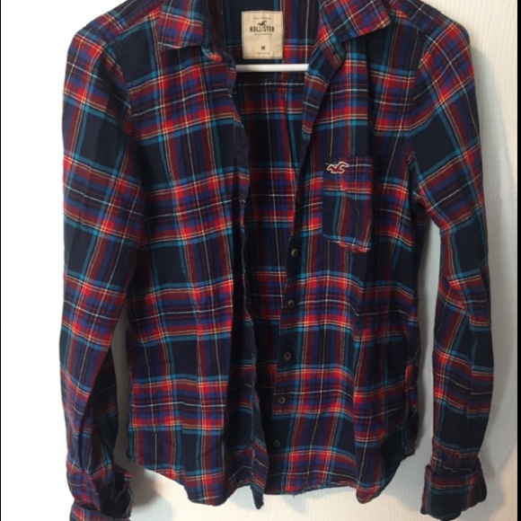 Hollister Plaid Flannel