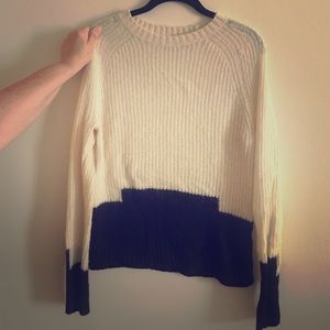 Madewell colorblock sweater