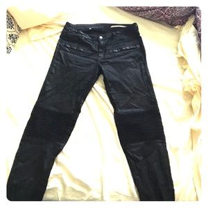 Black Moto skinny jeans