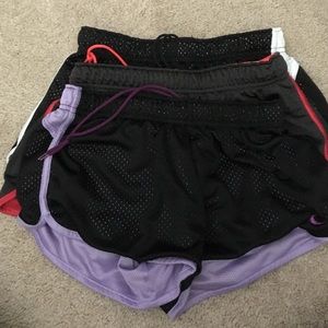 3 pairs of Nike shorts. Willing to sell separate
