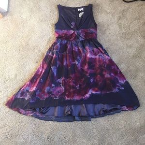 Watercolor Dress "NEIMAN MARCUS"