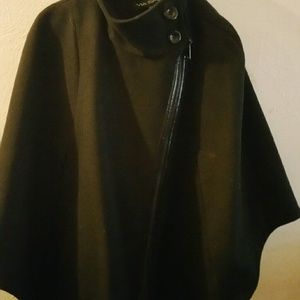 Womens asymmetrical cape