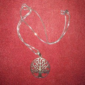 Sterling Silver Tree of Life Necklace