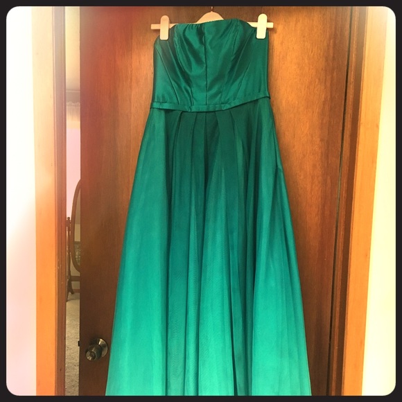 turquoise ombre bridesmaid dresses Beach Bridesmaid Dresses Long Tulle Pleated Gown ... From Lovemydress, $75.35