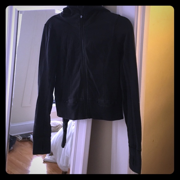 Black lululemon zip up