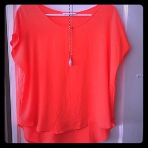 Orange Lush top