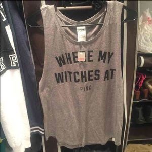 NWT Small PINK Halloween Tank
