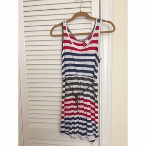 H&M striped beach cover-up