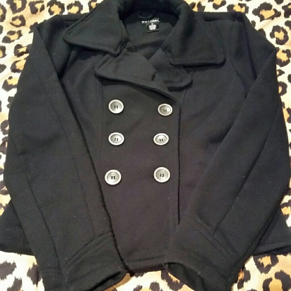 Black Peacoat - Picture 3 of 3